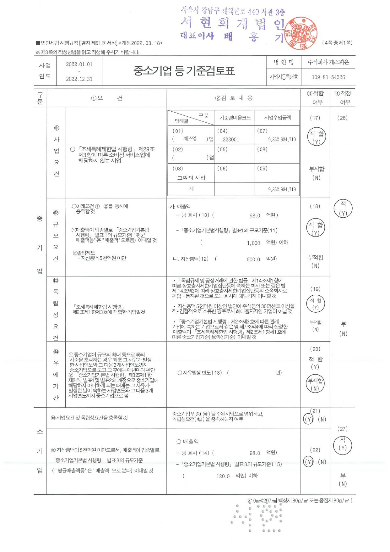 이미지: 22년 중소기업등기준검토표_1