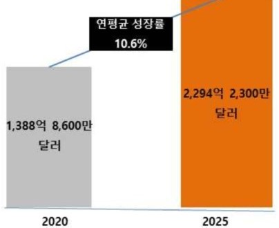 이미지: 글로벌 빅데이터 시장규모