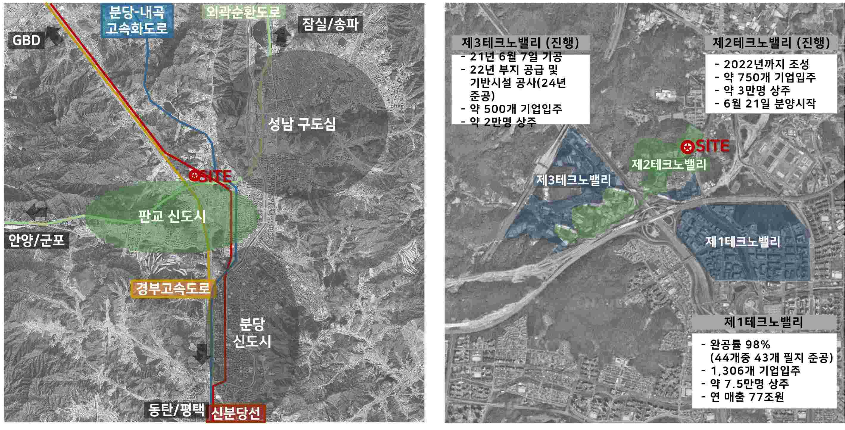 이미지: '디어스판교' 위치도