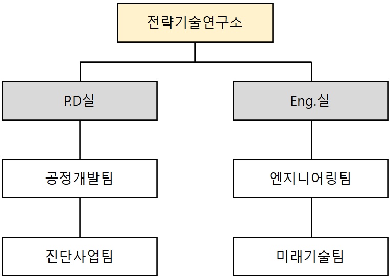 이미지: 연구개발 조직도