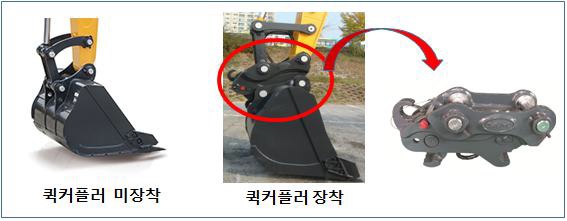 이미지: 퀵커플러(quick coupler)