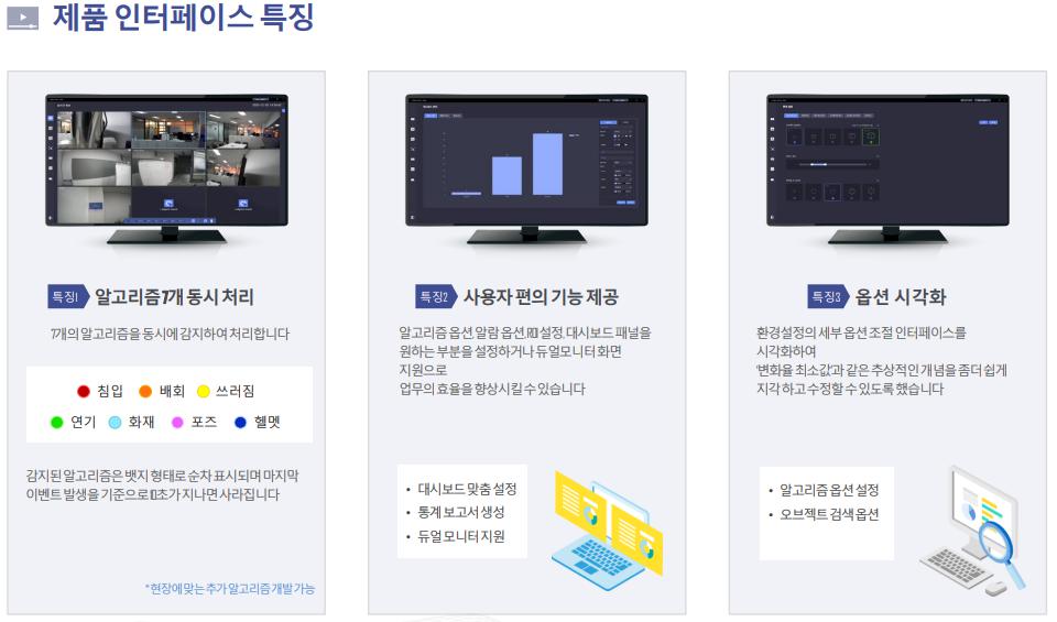 이미지: 제품 인터페이스 특징