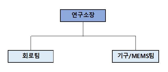 이미지: 나. 연구개발 조직도