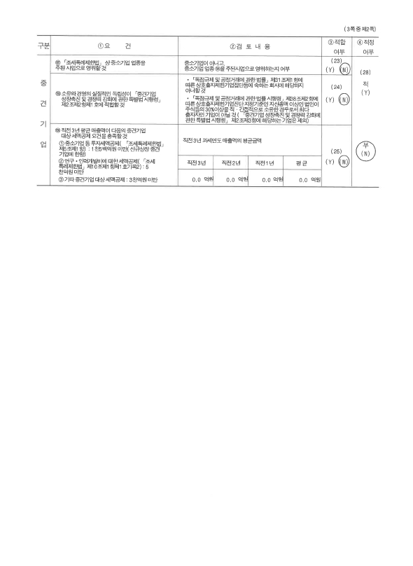 이미지: 중소기업 등 기준검토표_2