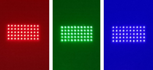 이미지: rgb소자 점등 이미지