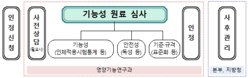 이미지: 개별인정형 원료 인정 프로세스