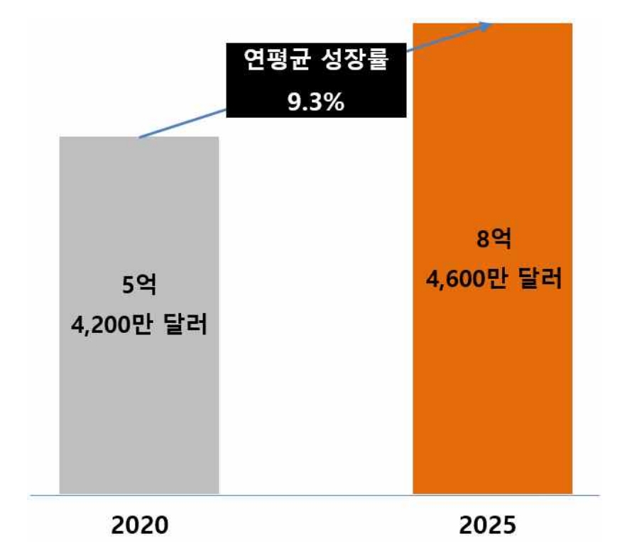 이미지: [국내 대화형 KIOSK 시장 규모 전망]