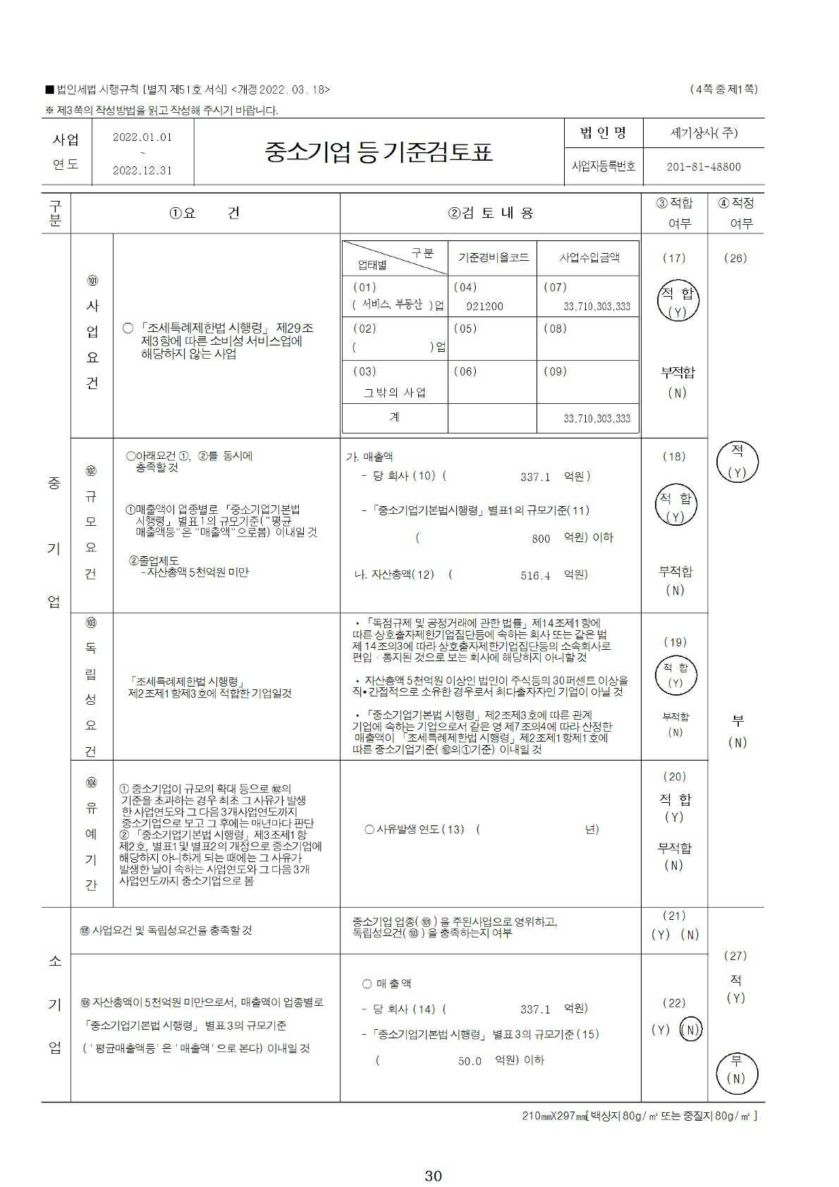 이미지: 중소기업기준검토표_1