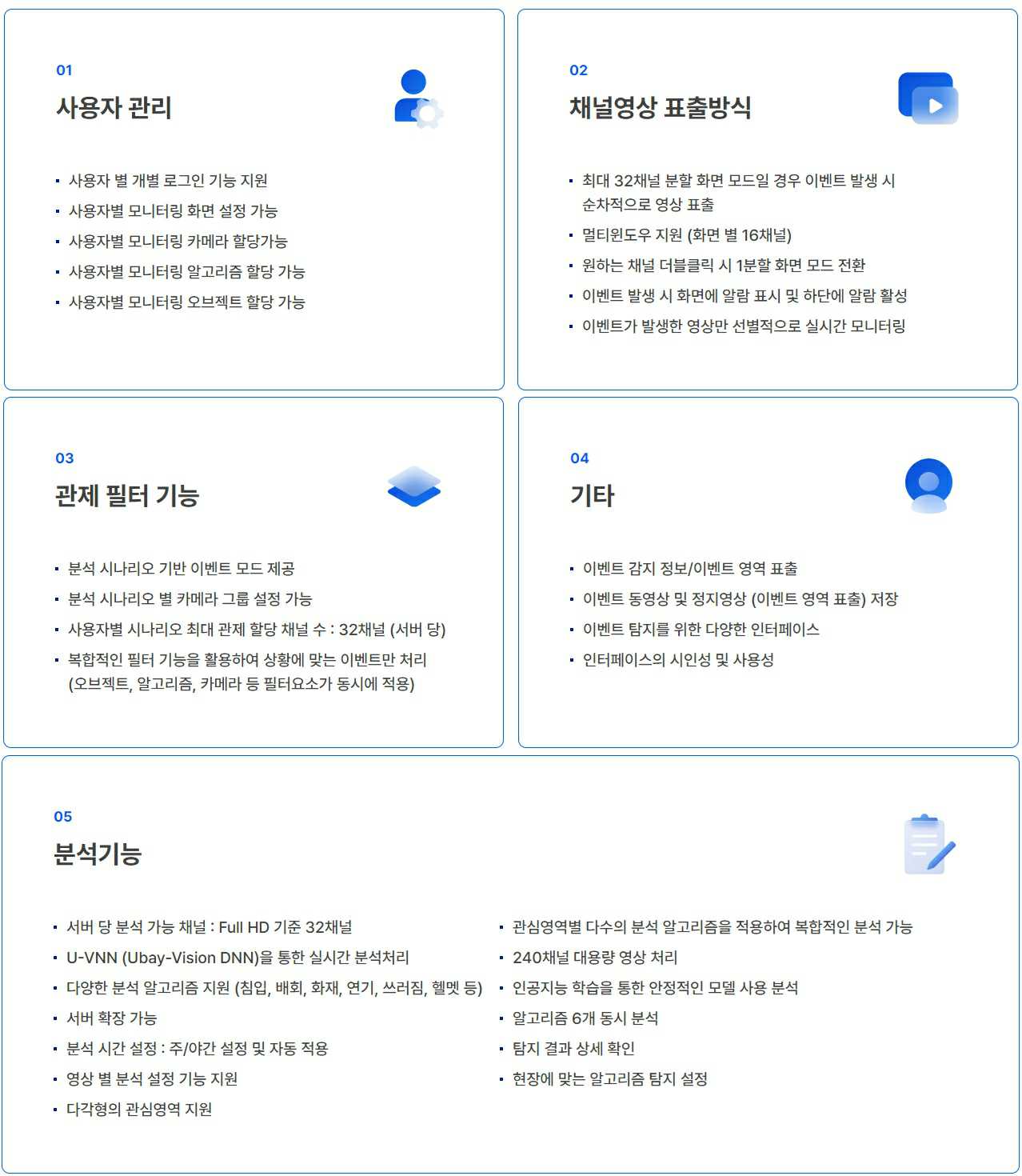 이미지: i-object track 주요기능