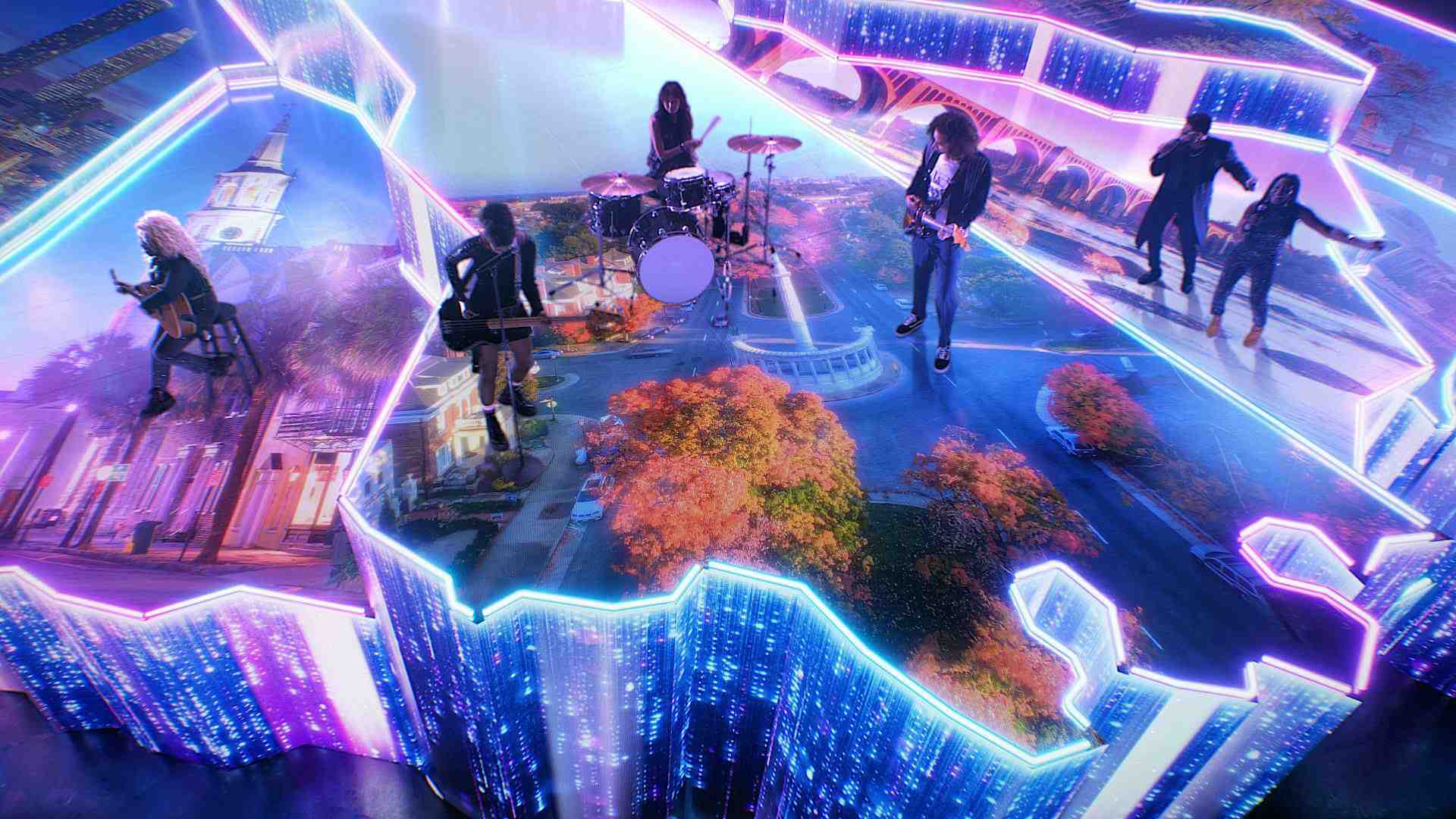 이미지: american song contest 프로모션 장면 中