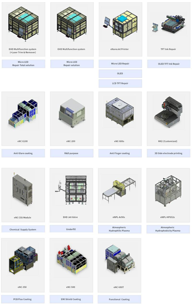 이미지: 주요제품군