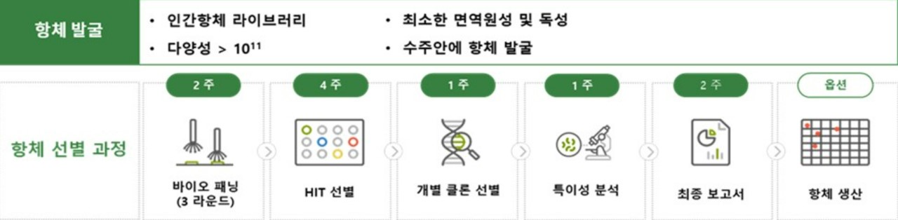 이미지: 항체 발굴 서비스