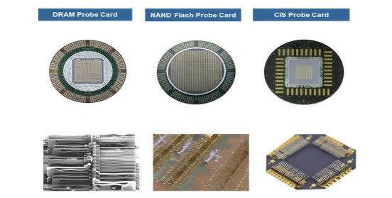이미지: [그림] 주요MEMS공정을 이용한 프로브카드 제품