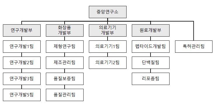 이미지: 연구소 조직도