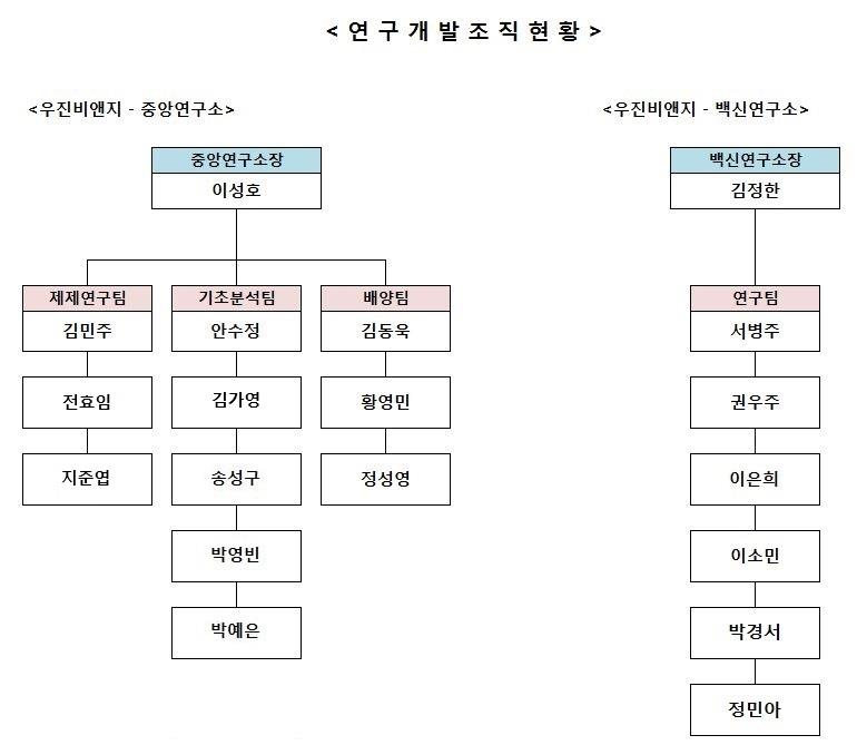 이미지: 연구개발조직도