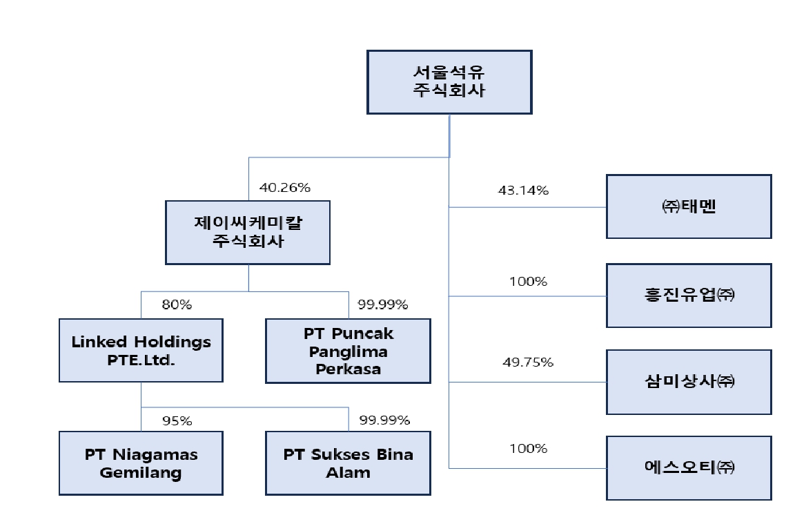 이미지: 지분계통도