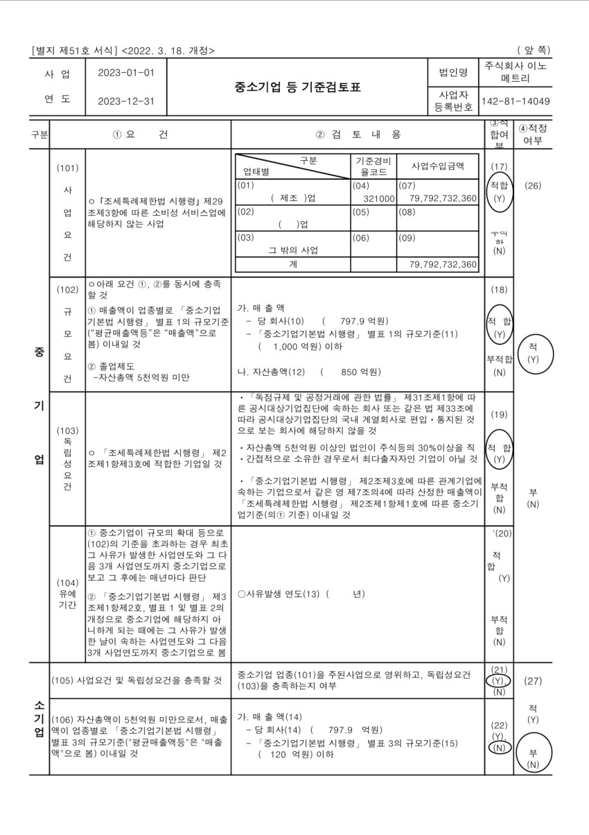 이미지: 중소기업 등 기준검토표_1