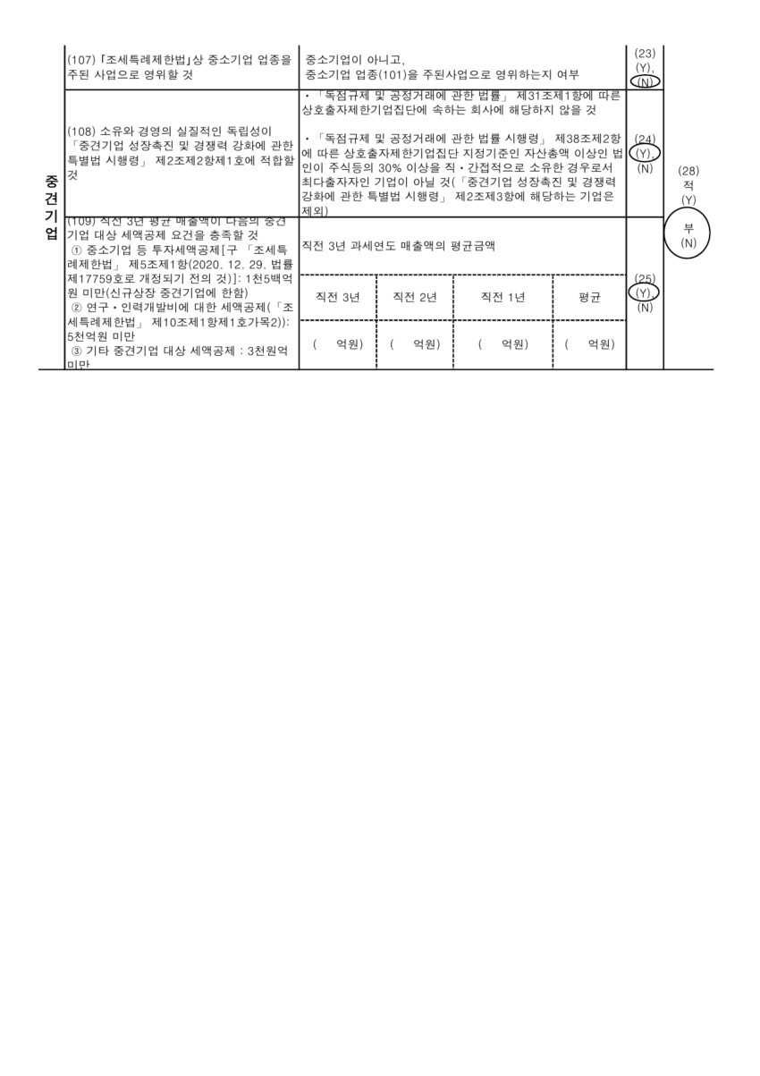 이미지: 중소기업 등 기준검토표_2