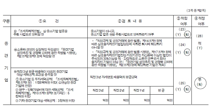 이미지: 중소기업 등 기준검토표_2