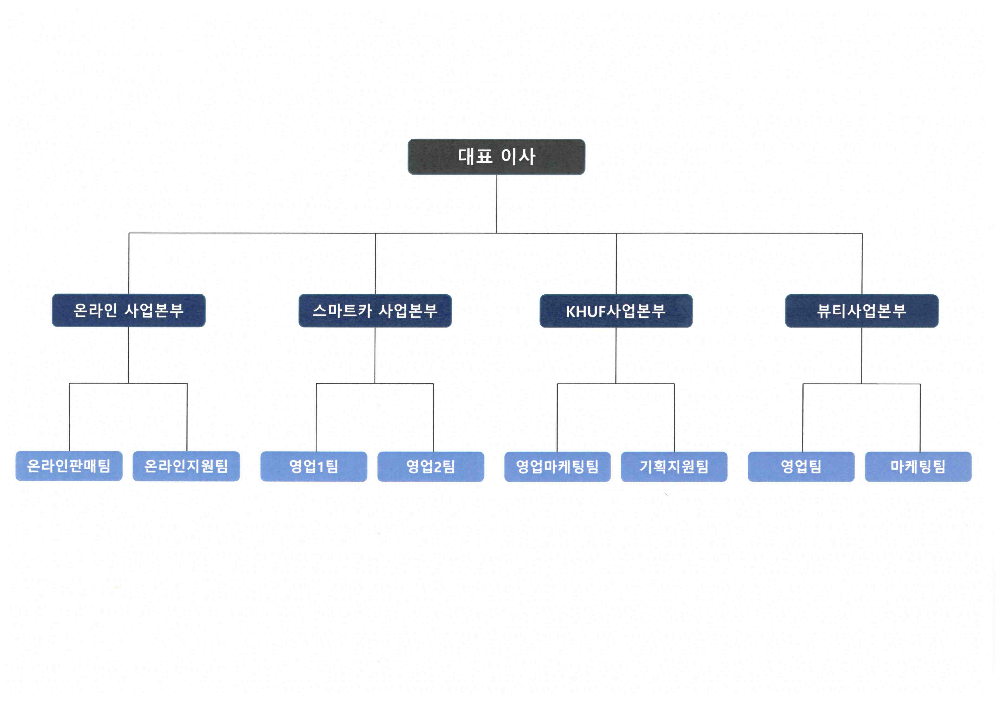 이미지: 판매조직조직도