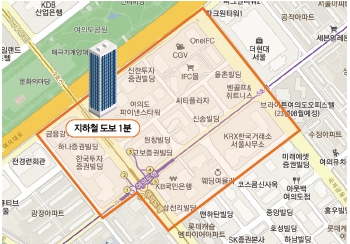 이미지: 여의도사옥 입지
