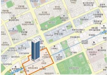 이미지: 평촌사옥 입지