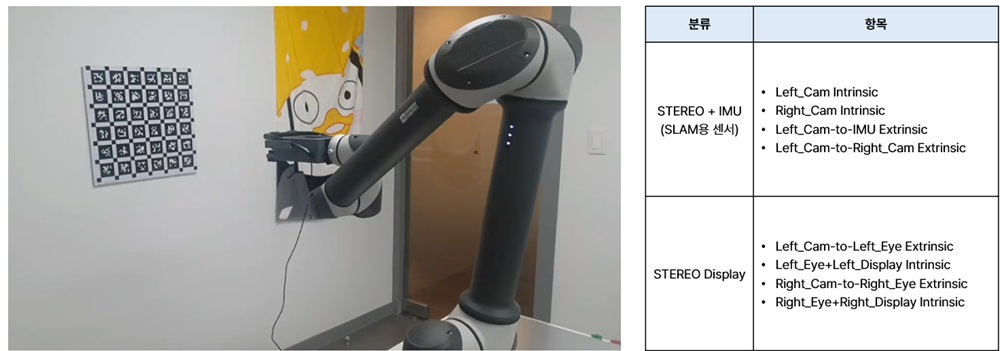 이미지: [로봇 기반 XR글래스 캘리브레이션]