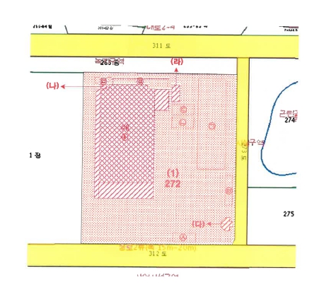 이미지: 후보지 건물개황도1