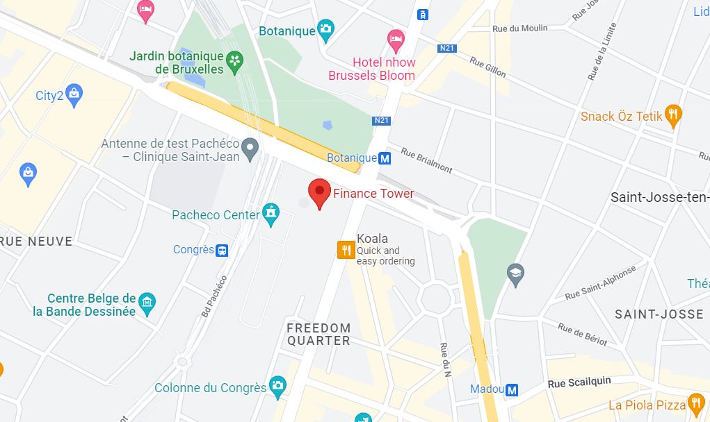 이미지: 벨기에자산 위치도