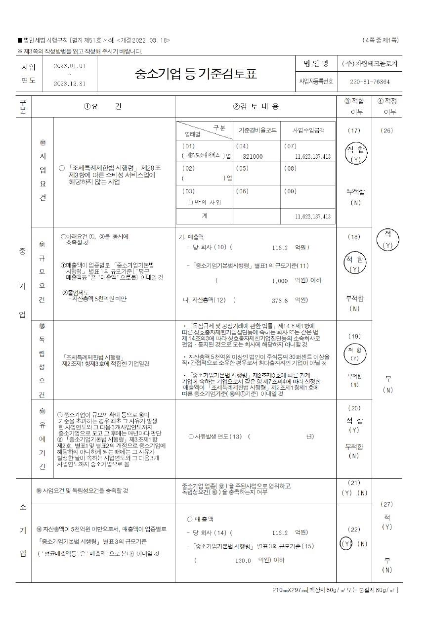 이미지: 중소기업등기준검토표1