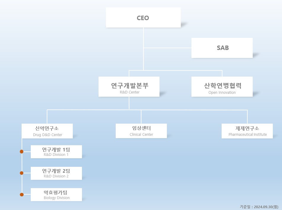이미지: 연구개발본부조직도