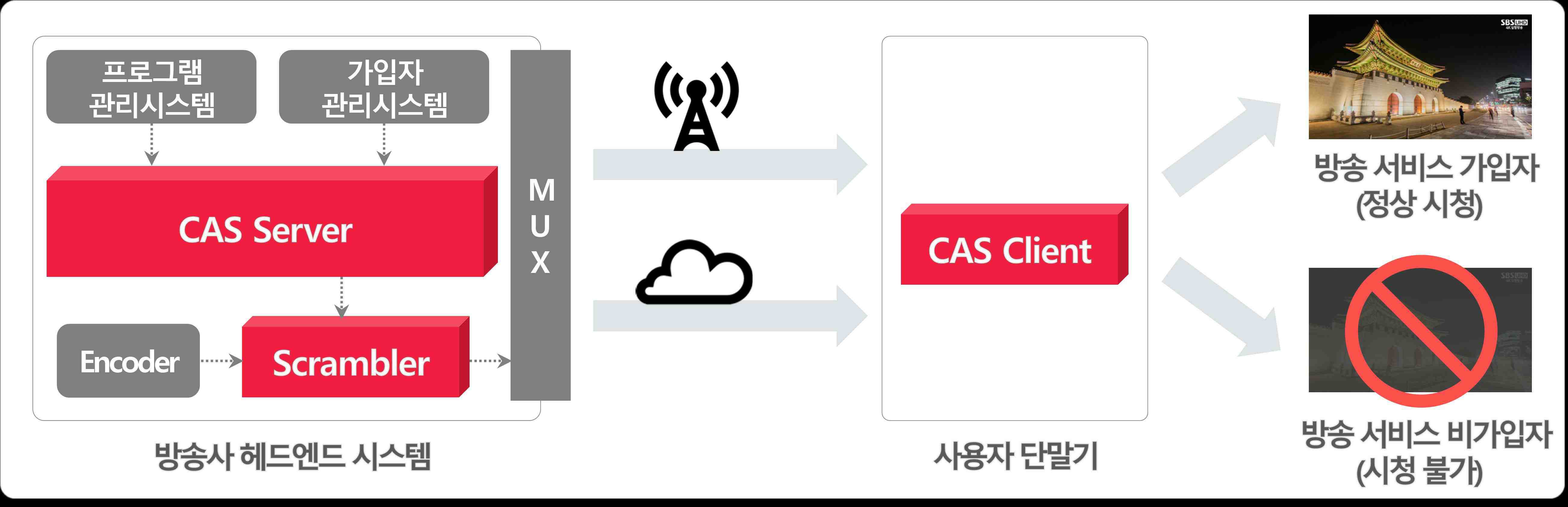 이미지: [CAS 솔루션 개념도]