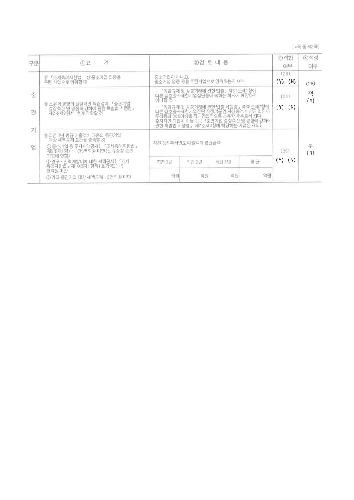 이미지: 중소기업등 기준검토표(2024.06.30)_2