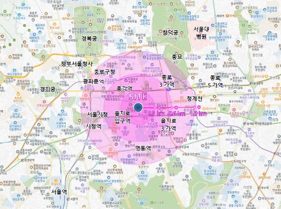 이미지: 장교동한화빌딩_교통환경