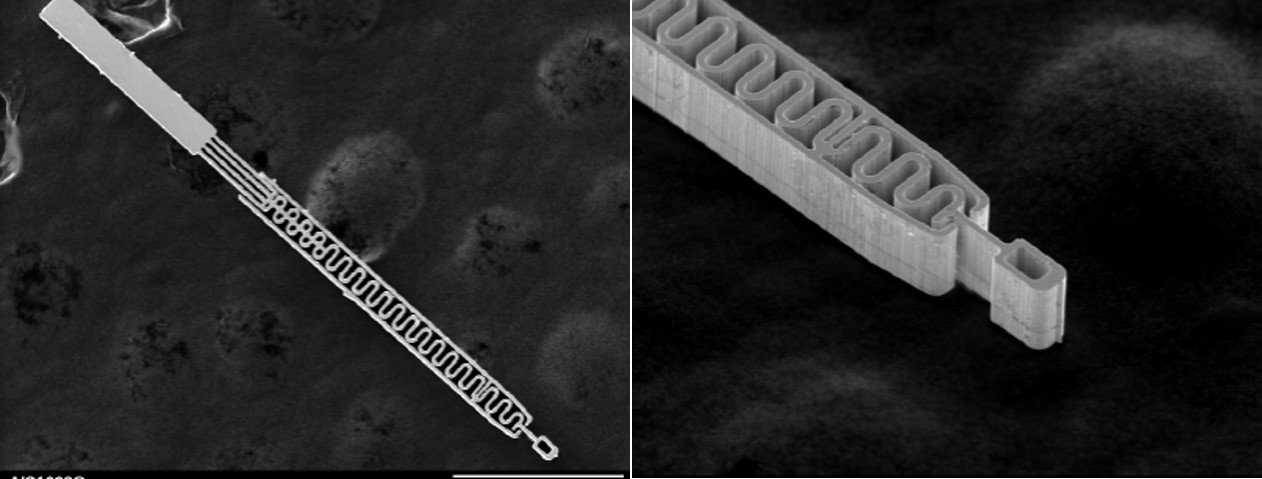 이미지: [그림] 당사의 MEMS PIN(마이크로 핀)