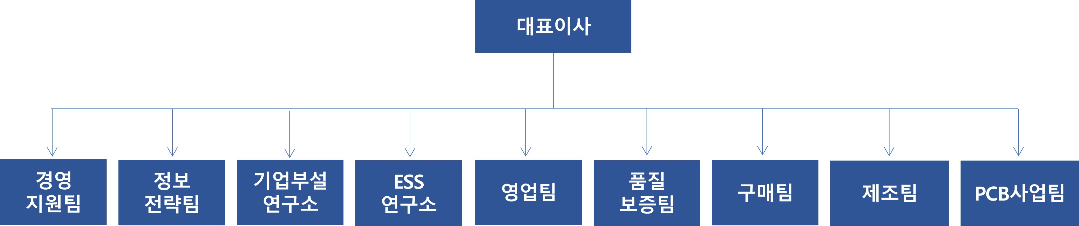 이미지: 서진시스템 조직도