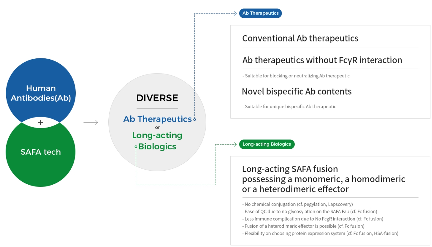 이미지: [에이프릴바이오 플랫폼 기술 개요도]