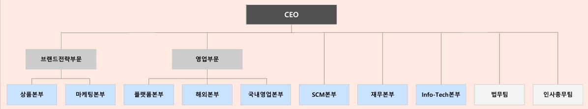 이미지: 2025년 조직도