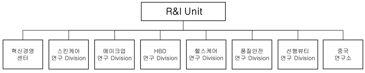 이미지: 연구개발담당조직도
