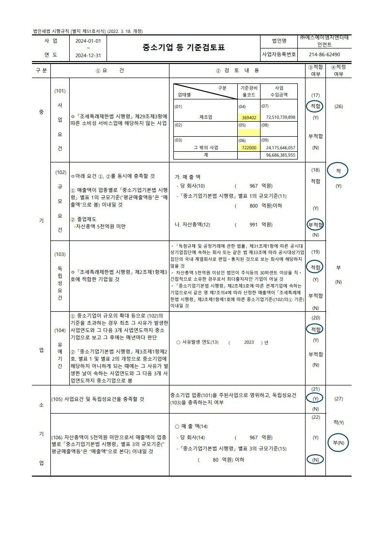 이미지: 중소기업 등 기준검토표_1