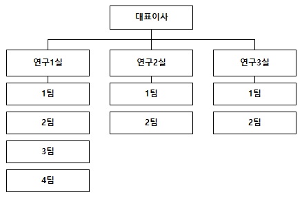 이미지: 연구소조직도(2024.12.31)