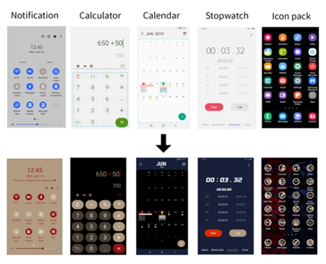이미지: [사용자 콘텐츠 적용 전/후 주요 변화2]