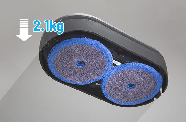 이미지: 세계 최초 듀얼 스핀 물걸레 로봇청소기