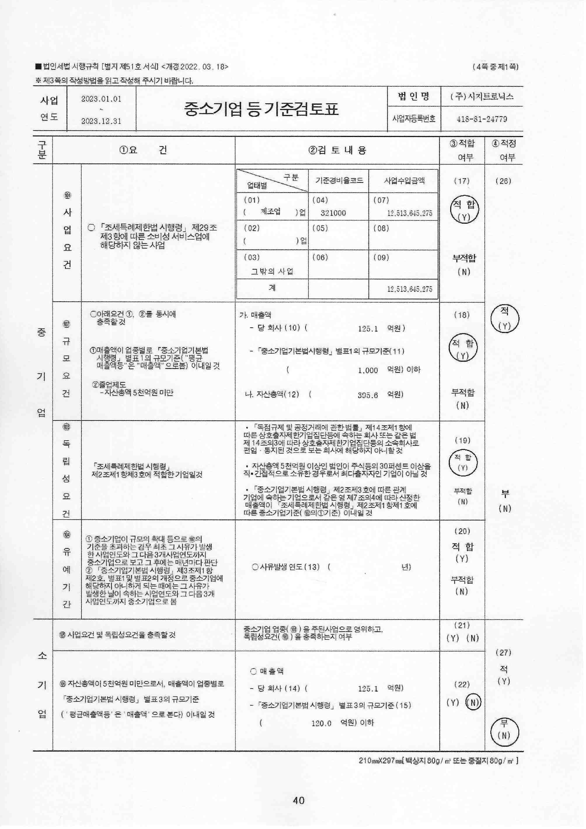 이미지: 중소기업등기준검토표_2023_1