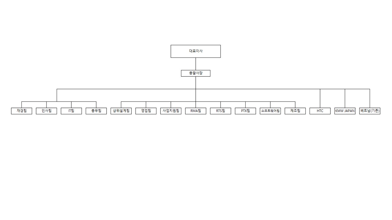 케이엠더블유] 사업보고서(일반법인)
