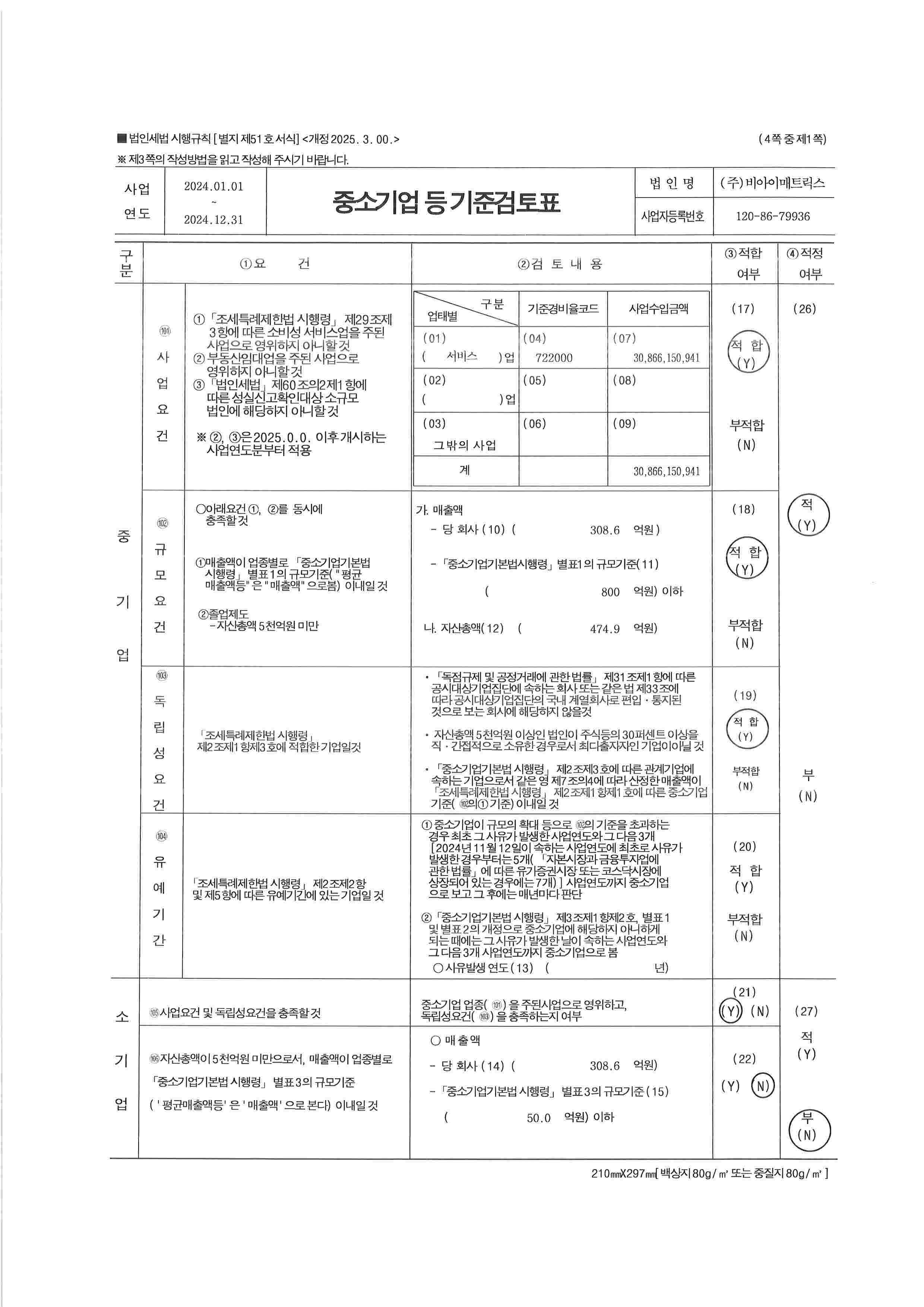 이미지: 20기 중소기업등기준검토표_01