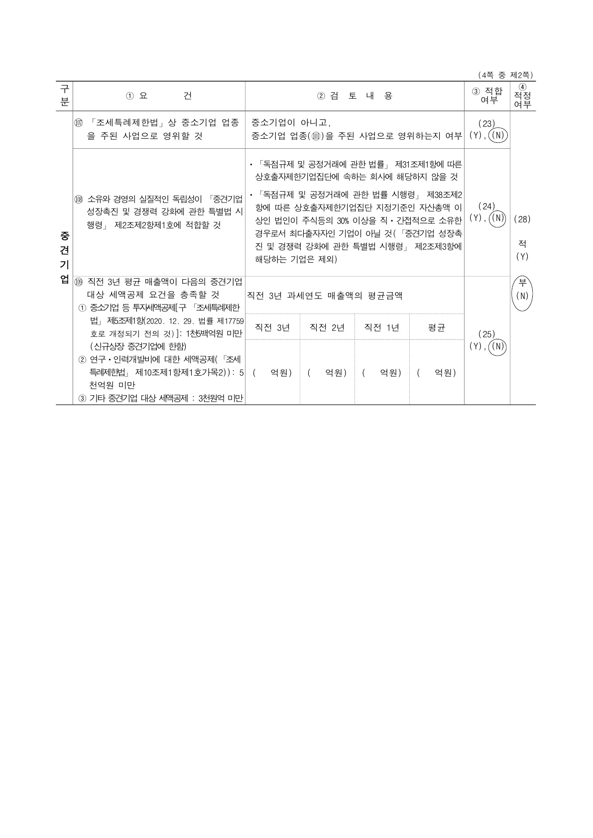 이미지: 중소기업등기준검토표_2