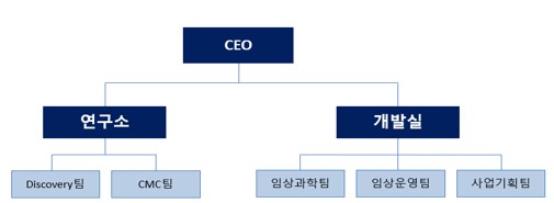 이미지: 연구개발 조직도