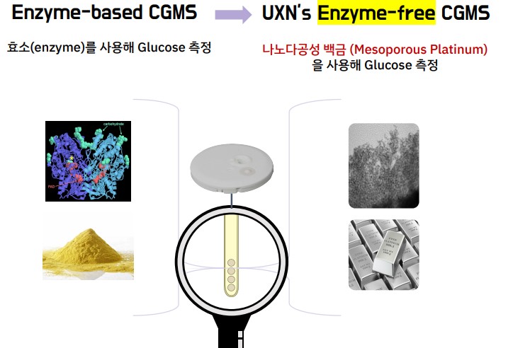 이미지: [그림 10] 기존 효소식 CGMS 및 당사 무효소 CGMS