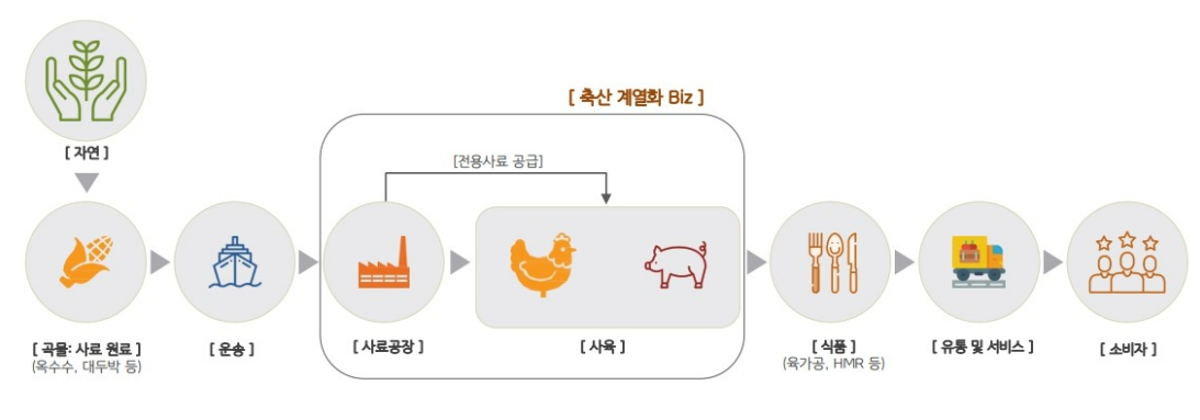 이미지: food chain system